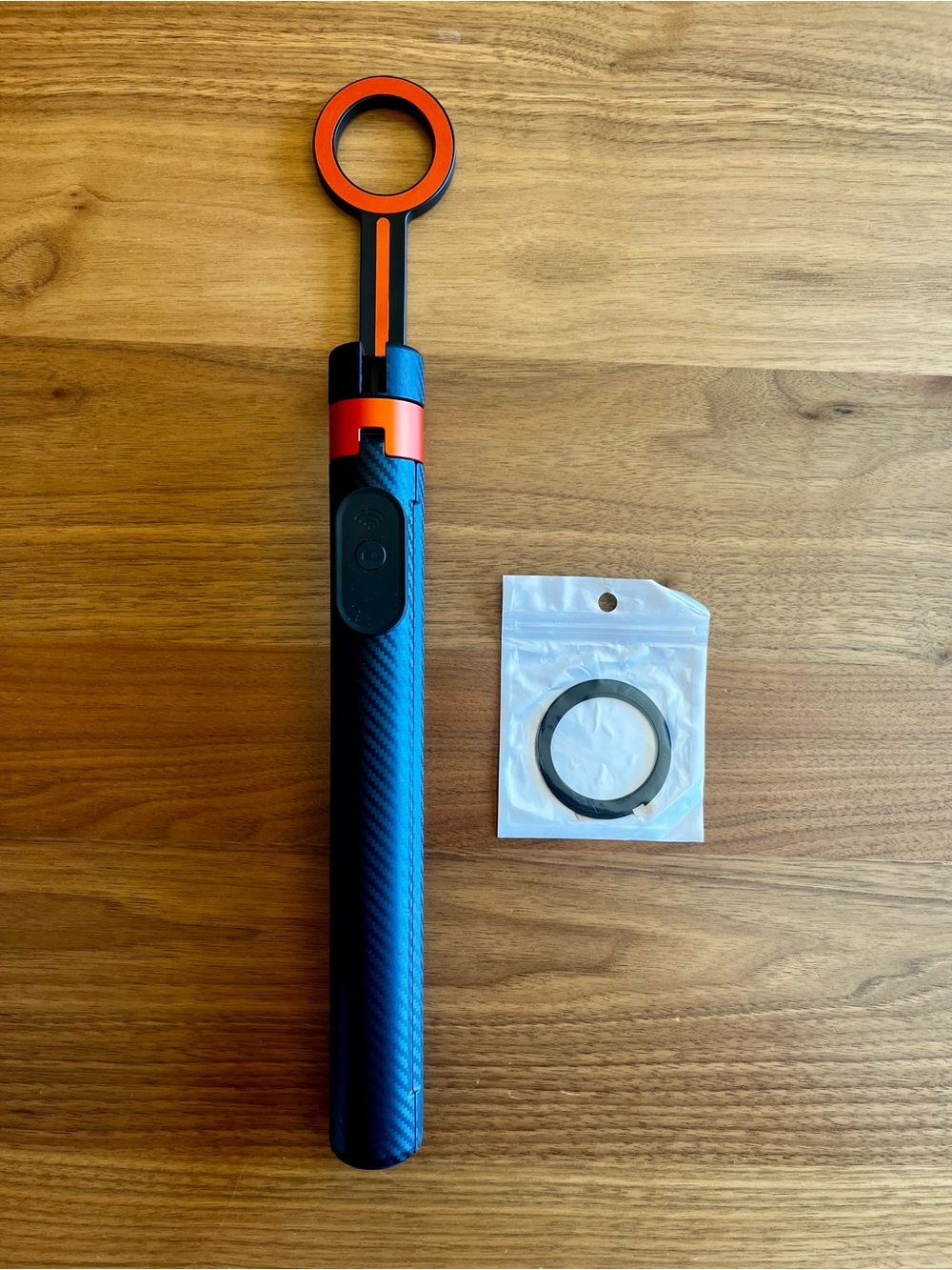 Black and Orange 65” Todi Magnetic Tripod Selfie Stick for Phone